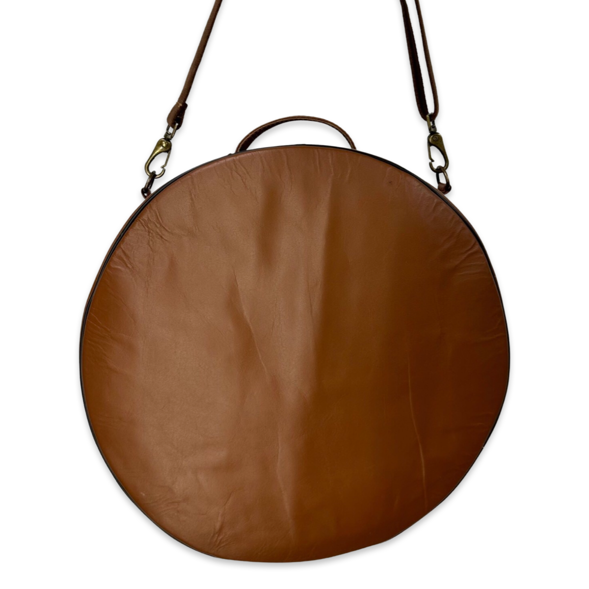 Sheepskin Leather Hat Travel bag