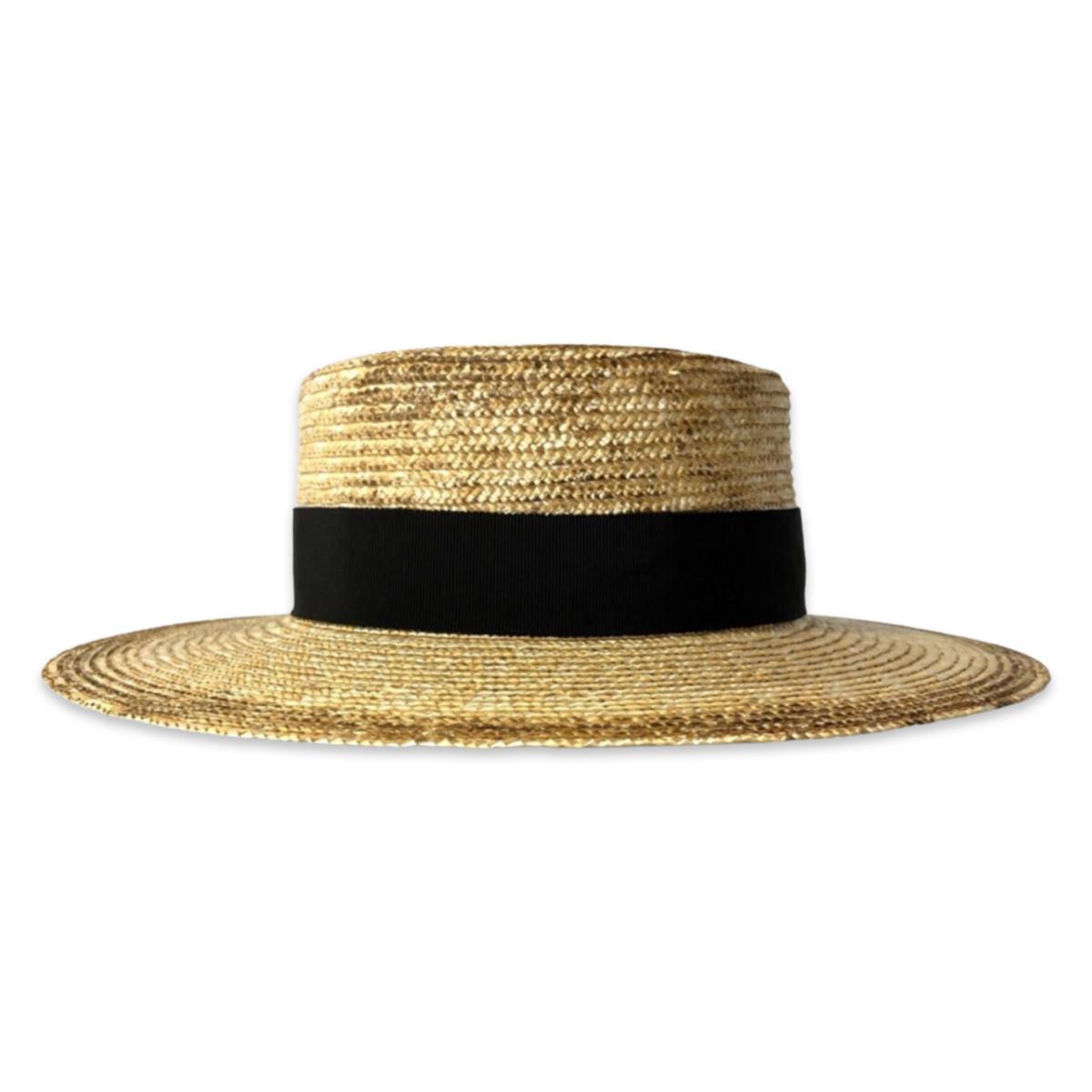 Straw Boater Hat