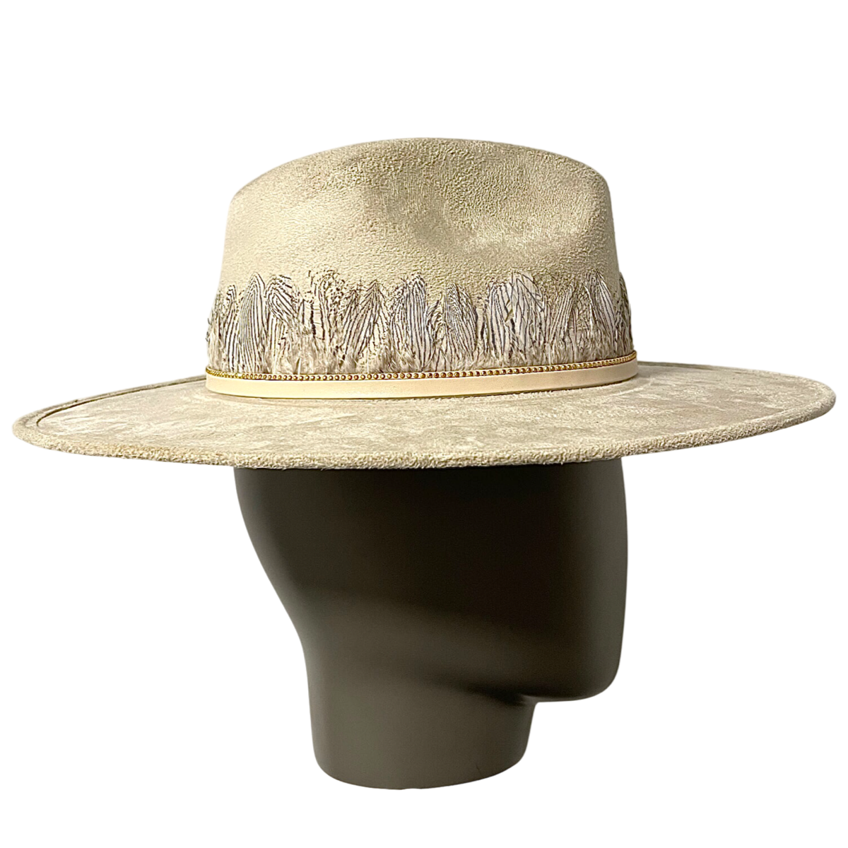 Suede Fedora Hat