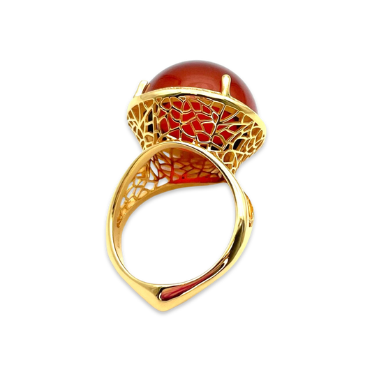 Amber ring